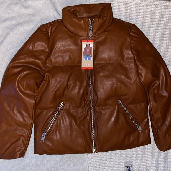 Levi's Ladies' Faux Leather Puffer - Picture 4 of 4